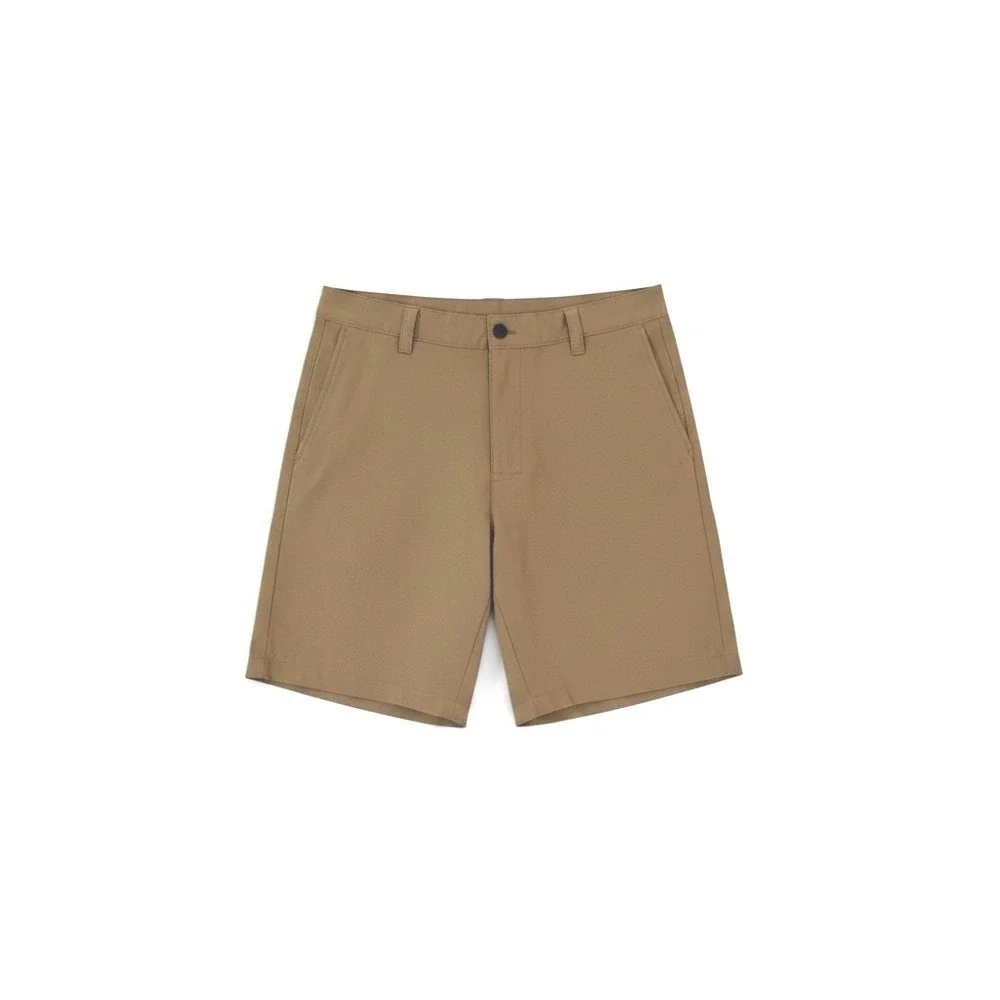 Banana Republic Core Temp‎ Khaki Tan Ripstop Shorts Mens 36 Elastic Back Stretch